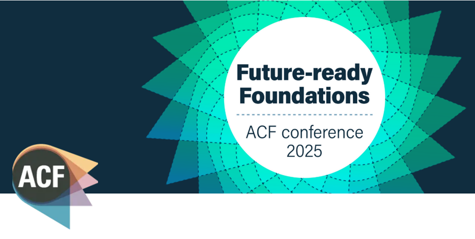 Mime at the Association of Charitable Foundations Conference